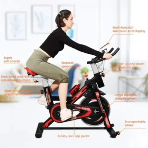 Spinning Bike With Meter Counter - 3.7" Led Screen Standard