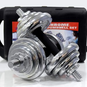 20kg ADJUSTABLE CHROME DUMBBELL