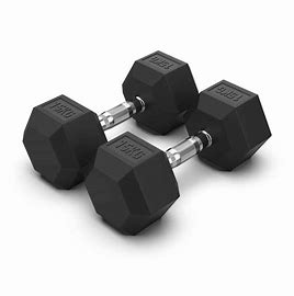 15KG HEXAGON DUMBBELL