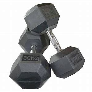 30kg hexagon dumbbell
