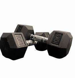 10KG HEXAGON DUMBBELL