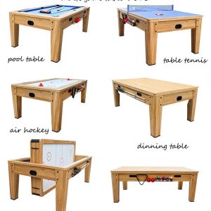 4 in 1 6feet Rotatable Snooker Board